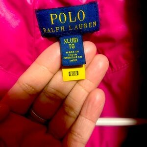 Girls Polo Ralph Lauren Puffer Jacket